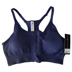 Velocity Sports Bra Women's Skipper Blue Size Large NWT